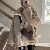 Karla – Minkštas teddy paltas