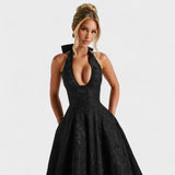 Virga – Tekstūruota midi suknelė