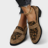 Elegantiški moteriški batai su leopardo raštu
