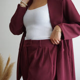 Raimonda – bordo spalvos komplektas