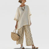 Brigita – elegantiškas boho chic komplektas